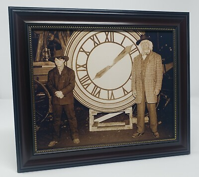 #ad Back to the Future Marty amp; Doc Clock Tower Photo Reproduction Prop 8x10 Photo $12.77