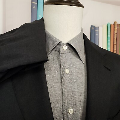 ESQ Loro Piana Custom Suit Men 42* Pant 38 adjustable side tab X 31.25 Bespoke $149.99