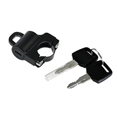#ad Helmet Security Lock Universial Fit for Motorcycles with 7 8quot; Diameter Tubes ... $19.64