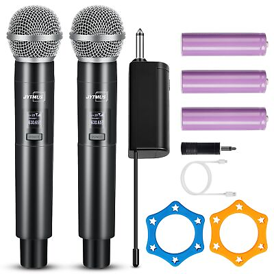 #ad Karaoke Microphone Wireless Handheld UHF Universal Wireless Microphone System... $58.95