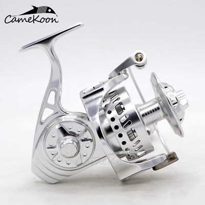 #ad CAMEKOON WT7000 All Metal Spinning 83LBs Carbon Drag Saltwater Spin Fishing Reel $269.00