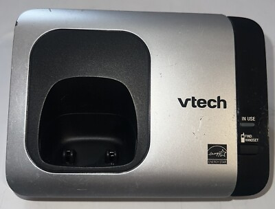 #ad VTech CS6719 6.0 DECT Cordless Digital Phone Base Station No Power Adapter $9.35