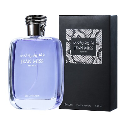 #ad Men JEAN MISS Eau De Parfum Seductive Masculine Fragrance 100ml 3.4fl oz Sealed $27.61