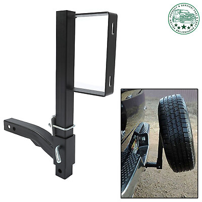 #ad For ATV UTV 24quot; High Trailer Hitch Spare Tire Mount Fits All 2quot; receiver hitch $60.30