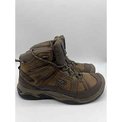 #ad #ad Keen Circadia Mid Waterproof Hiking Mens Brown Casual Boots 1026769 Size 10🛒 $130.00