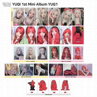 #ad G I DLE G IDLE YUQI 1st Mini Album YUQ1 Official Photocard ID Photo Poster KPOP $0.99