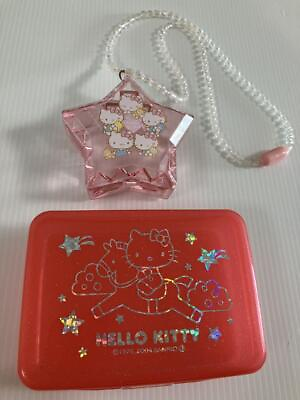 #ad Hello Kitty Necklace Shaped Case Accessory 2Items Set $61.73
