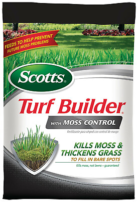 #ad Scotts Turf Builder with Moss Control 50 lbs. Covers 10000 sq. ft. $57.49