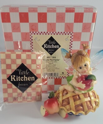 #ad My Little Kitchen Fairies Enesco quot;Apple Pie Fairiequot; 2009 Open Box $59.99