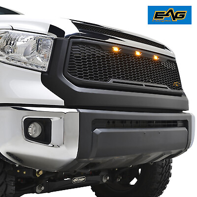 EAG Replacement Grille Front Grill Upper Black ABS Fit 14 21 Toyota Tundra $189.99