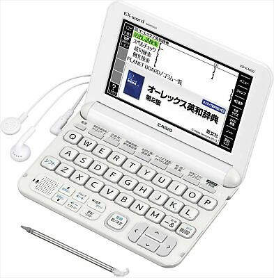 #ad Casio EXWord XDK4800WE Japanese English Electric Dictionary XD K4800WE EX Word $382.99