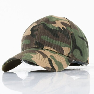 #ad Green Camo Baseball Cap Tactical Army Military Hunting Fishing Camouflage Mens $11.99