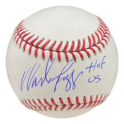 #ad Wade Boggs Red Sox Signed Official MLB Baseball HOF 05 BAS ITP $109.99