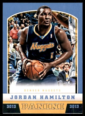 #ad 2012 13 Panini Jordan Hamilton Rookie Denver Nuggets #275 $1.00