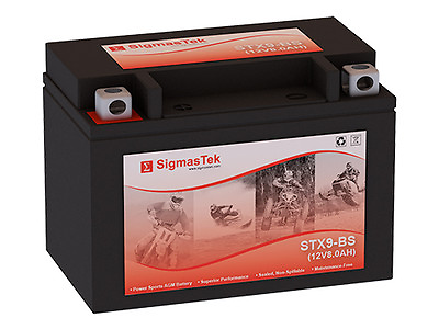#ad AGM SigmasTek Replacement For Hyosung Motors 250CC GV250 2009 2011 Battery $28.99