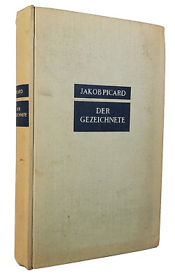 #ad Jakob Picard Der Gezeichnete: Judische Geschichten 1936 In German Vintage. $95.00