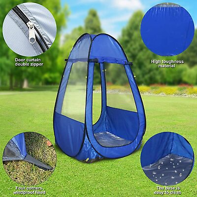 #ad Under Bad Weather Pop Up Tent Shelter Shade Sports Watching Game Camping Outdoor $34.90