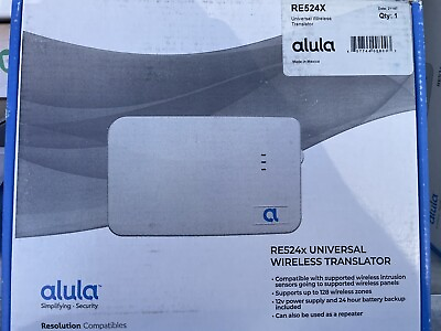 #ad Resolution Alula RE524X Universal Wireless to Wireless Translator Repeater $39.99
