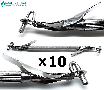 10× Dental Amalgam Filling Carrier Regular Jumbo 2mm 3mm Restorative Double Ends $60.99