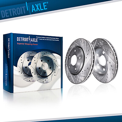 #ad Front Drilled Rotors for Chrysler Sebring Cirrus Dodge Stratus Plymouth Breeze $79.12
