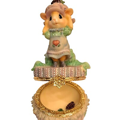 #ad Mouse in the House Collection Trinket Box quot;BERRY SWEETquot; Vintage 1A 0193 70037 $44.80
