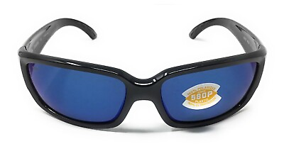 Costa Del Mar CABALLITO Mens Blue Mirror Polarized Lens Sunglasses CL 11 OBMP $101.99