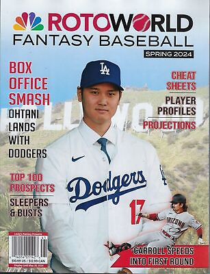 #ad Rotoworld Fantasy Baseball Magazine Issue 41 Box Office Smash Ohtani Lands $21.39