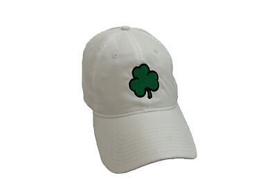#ad Bishop McGuinness Catholic High School White Clover Logo Strap Back Hat Cap $16.36