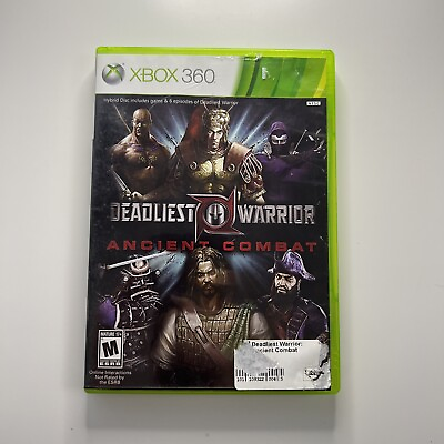 #ad Deadliest Warrior: Ancient Combat Xbox 360 Complete C $24.30