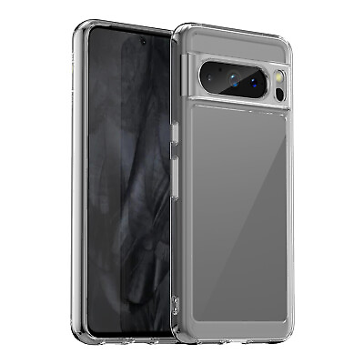 #ad For Google Pixel 8 Pro 7A 6A Ultra Slim Shockproof Non Yellow Crystal Clear Case $8.99