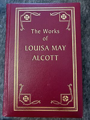#ad Vintage The Works Of Louisa May Alcot. 4 Books In One Hardcover $29.99