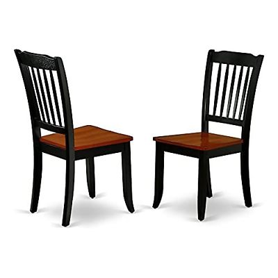 #ad Pemberly Row 38quot; Wooden Formal Dining Chairs Kitchen Room Red Black $254.14