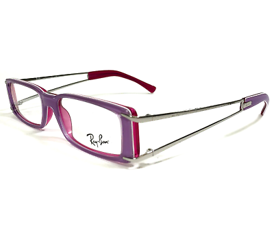 #ad Ray Ban Eyeglasses Frames RB5091 2217 Purple Pink Silver Rectangular 51 16 135 $79.99