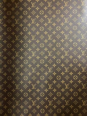 #ad #ad Classic LV Vinyl Crafting Leather Fabric For Custom Shoes Bags And Other Items $55.00