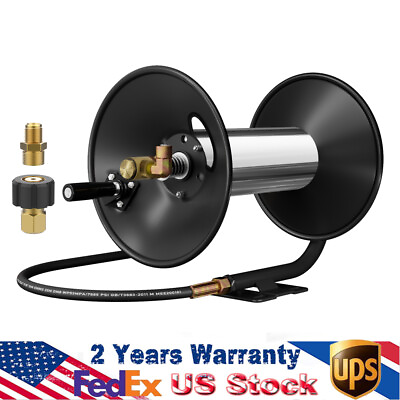 #ad Hand Crank Manual Pressure Washer Hose Reel — 7685 PSI for 3 8quot; 100ft. Hose $96.04
