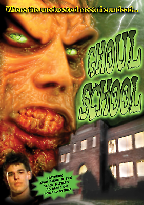 GHOUL SCHOOL 1990 zombie comedy New Jersey as heard on Howard Stern gory DVD $19.99