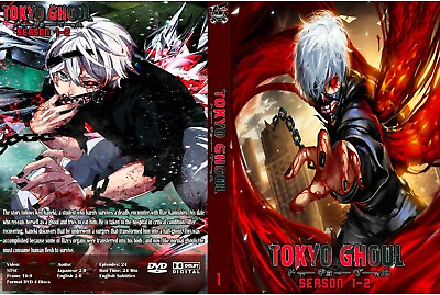 Tokyo Ghoul ANIME Season 1 4 Dual Audio English Japanese English Subtitles $34.99
