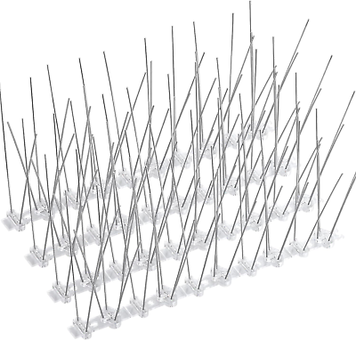 Bird Spikes Repellent Devices Outdoor of Stainless Steel for Fence Windowsill $14.75