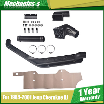 For 1984 2001 Jeep Cherokee XJ 2.8L Snorkel Kit Cold Intake System Rolling Head $71.56
