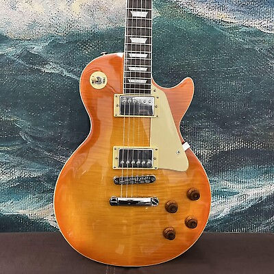 standard Electric Guitar honey solid 6 tring 22 fret Mahogany solid fast shiping $239.00