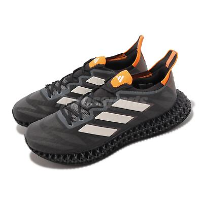 #ad adidas 4DFWD 3 M Grey Four Zero Metallic Flash Orange Men Running Shoes ID0853 $225.00