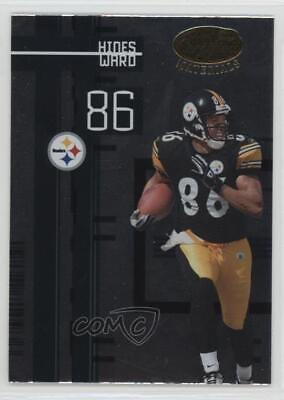 #ad #ad 2005 Leaf Certified Materials Hines Ward #99 $1.40