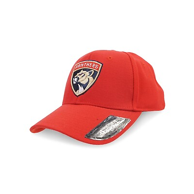 #ad #ad Florida Panthers NHL Adidas Primary Team Logo Red Structured Flex Fitted Hat $19.99
