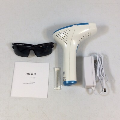 MLAY T1 White 36W Corded Portable Face And Body Laser Hair Removal Device $129.99