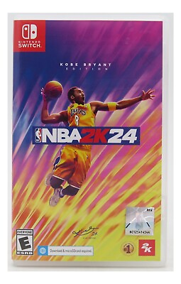 #ad #ad NBA 2K24 Kobe Bryant Edition Nintendo Switch In Original Package $19.95