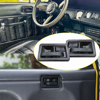 #ad 2pcs Inside Door Handles Interior PAIR LH amp; RH for Wrangler 1987 2004 Jeep YJ TJ $11.99