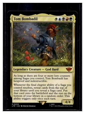 MTG Magic Lord of the Rings #234 Tom Bombadil Mythic Rare Qty $1.49