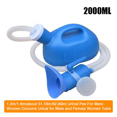#ad Urine Bottles for Men 2000ML Portable Potty Pee Bottle for Hospital Camping Car $16.19