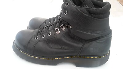 #ad Dr. Martens Size 13M Ironbridge Steel Toe Black Industrial Leather Work Boots $116.30