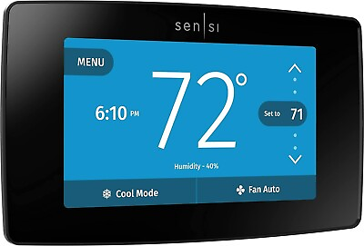 Emerson Sensi Touch Wi Fi Thermostat Touchscreen Color Display ST75 $47.99